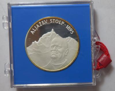 Slowenien - Mince a medaile