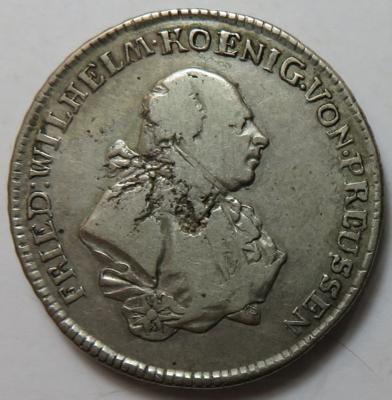 Brandenburg-Preussen, Friedrich Wilhelm II. 1786-1797 - Münzen und Medaillen