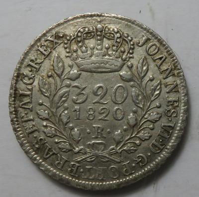 Brasilien, Joao VI. 1818-1822 - Mince a medaile