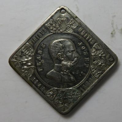 Franz Josef I.- 40jähriges Regierungsjubiläum 1888 - Monete e medaglie