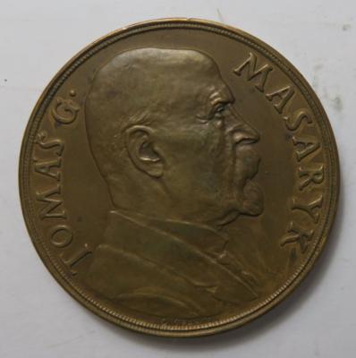 Masaryk - Münzen und Medaillen