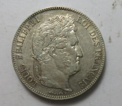 Frankreich, Louis Philippe 1830-1845 - Münzen und Medaillen