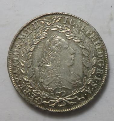 Josef II., als Mitregent 1765-1780 - Münzen und Medaillen