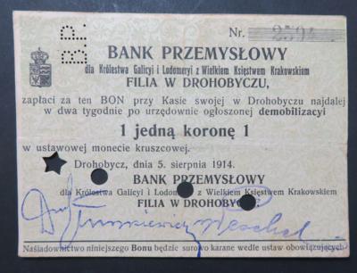 Bank Przemyslowy - Münzen und Medaillen