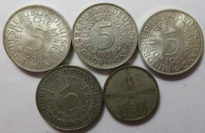 BRD (5 AR) - Münzen und Medaillen