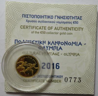 Griechenland GOLD - Münzen und Medaillen