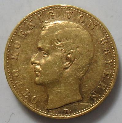 Bayern, Otto 1886-1913 GOLD - Mince a medaile