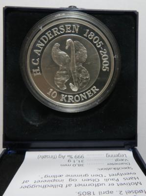 Dänemark- Hans Christian Andersen - Coins and medals