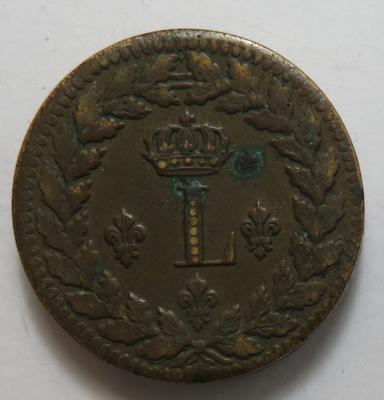 Straßburg, Ludwig XVIII - Münzen und Medaillen