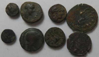 Antike (ca. 53 Stk., davon 1 AR) - Münzen und Medaillen