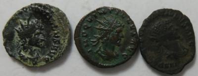 Quintillus 270 (3 Stk. AE) - Münzen und Medaillen