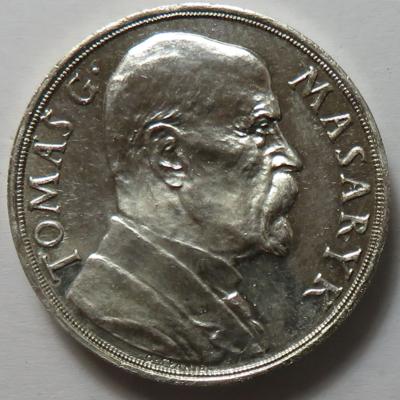 85. Geburtstag von Massaryk - Mince a medaile