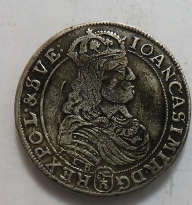 Polen, Johann Casimir 1648-1668 - Mince a medaile