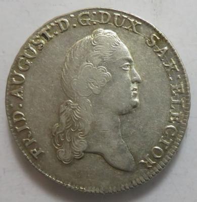Sachsen, Friedrich August - Monete e medaglie