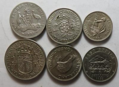 GB und Commonwealth - Coins and medals