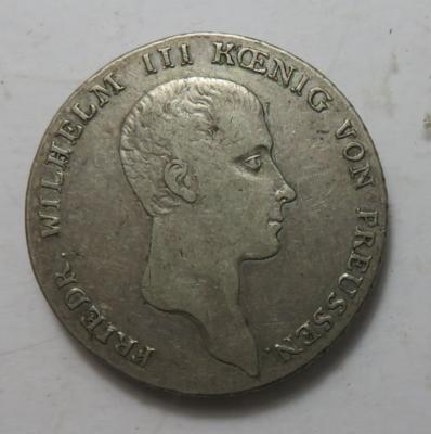 Preussen, Friedrich WIlhelm III. 1797-1840 - Mince a medaile