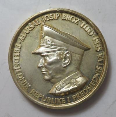 Josip Broz Tito - Münzen und Medaillen