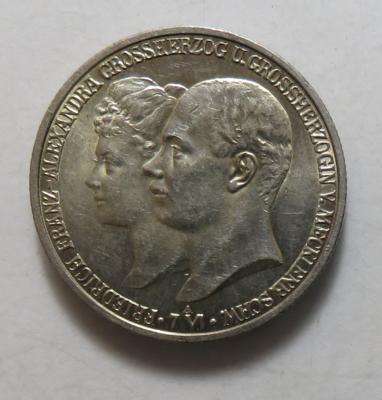 Mecklenburg-Schwerin Friedrich Franz IV. 1897-1918 - Coins and medals