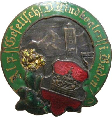 Baden- Alpine Gesellschaft Lindkogler - Coins and medals