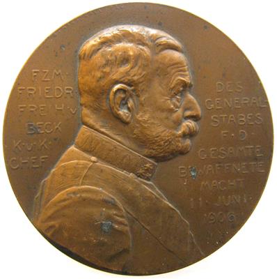 FZM Friedrich Freiherr von Beck - Monete e medaglie
