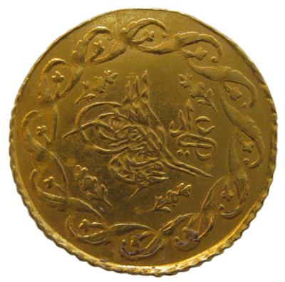 Osmanisches Reich, Mahmud II. AH 1223-1255 (18208-1839) GOLD - Münzen und Medaillen