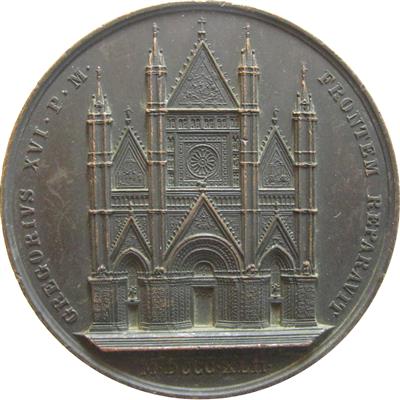 Papst Gregor XVI. 1831-1846 - Mince a medaile