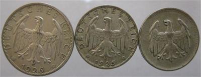 Weimarer Republik - Coins and medals