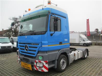 Sattelzugmaschine "Mercedes Benz Actros 1846 LS (Euro 5)", - Fahrzeuge und Technik