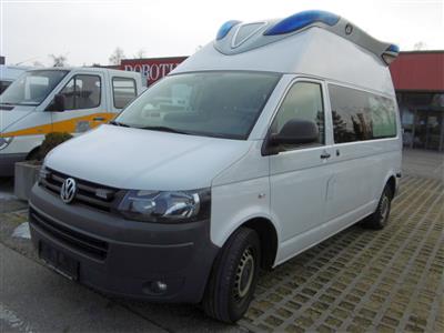 Spezialkraftwagen (Krankenwagen) "VW T5 HD LR 2.0 TDI", - Fahrzeuge und Technik