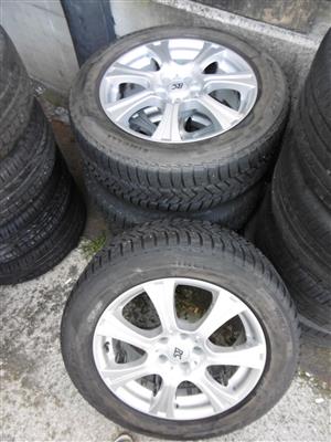 4 Reifen "Pirelli Sottozero 3" mit Alufelgen, - Cars and vehicles