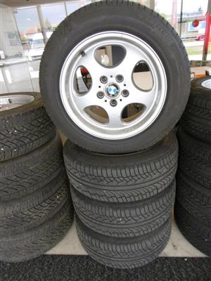 4 Reifen "Michelin Latitude" mit Alufelgen, - Fahrzeuge und Technik