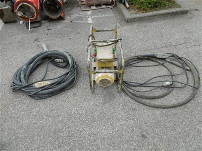 Frequenz Spannungswandler "Wacker FU4/200 SW", - Fahrzeuge und Technik