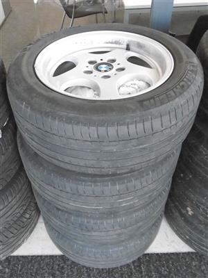 4 Reifen "Michelin Primacy HP" mit Alufelgen, - Cars and vehicles