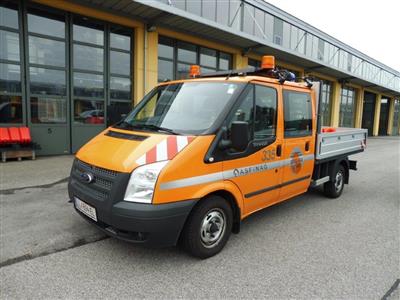 LKW "Ford Transit Doka-Pritsche 300M 2.2 TDCi", - Fahrzeuge und Technik ASFINAG