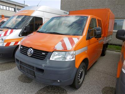 LKW "VW T5 Doka-Pritsche LR 1.9 TDI D-PF", - Cars and vehicles ASFINAG