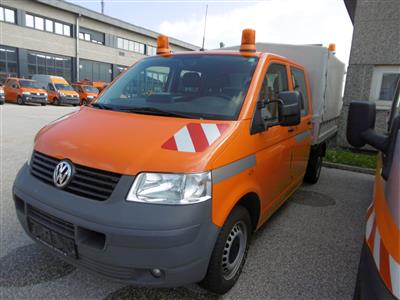 LKW "VW T5 Doka-Pritsche LR 1.9 TDI D-PF", - Fahrzeuge und Technik ASFINAG