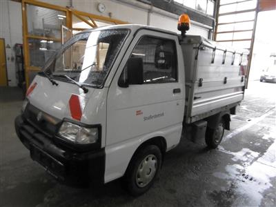 LKW "Piaggio Porter Kipper S85LP-TRME", - Fahrzeuge und Technik Land Tirol