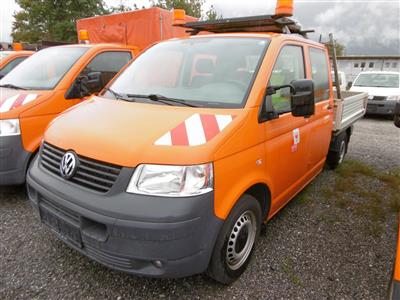 LKW "VW T5 Doka-Pritsche LR 1.9 TDI D-PF", - Macchine e apparecchi tecnici