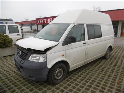 LKW "VW T5 HD-Doka-Kastenwagen LR 1.9 TDI", - Motorová vozidla a technika