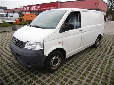 LKW "VW T5 Kastenwagen 1.9 TDI", - Motorová vozidla a technika