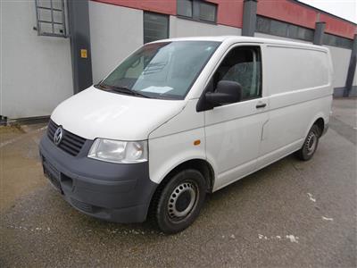 LKW "VW T5 Kastenwagen 1.9 TDI", - Fahrzeuge und Technik