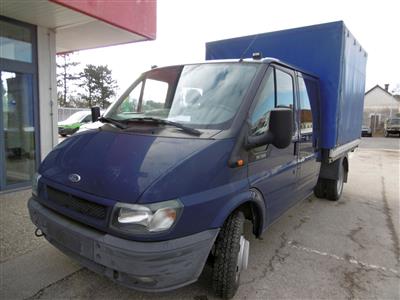 LKW "Ford Transit Doka-Pritsche 350M 2.4 TDE", - Fahrzeuge und Technik