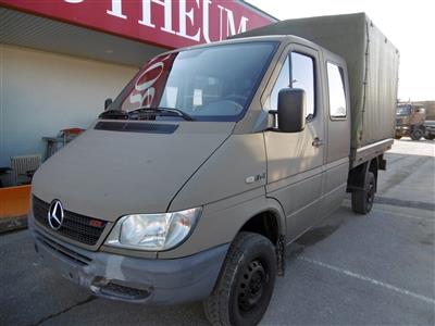 LKW "Mercedes Benz Sprinter Doka-Pritsche 313 CDI 4 x 4", - Macchine e apparecchi tecnici