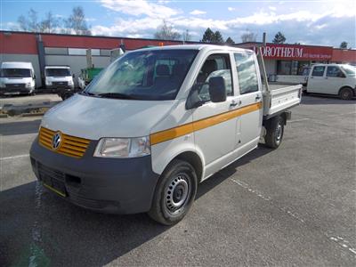 LKW "VW T5 Doka-Pritsche LR 2.5 TDI 4motion D-PF", - Fahrzeuge und Technik