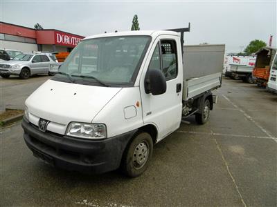 LKW "Peugeot Boxer Pritsche 330K 2.0 HDI", - Fahrzeuge und Technik