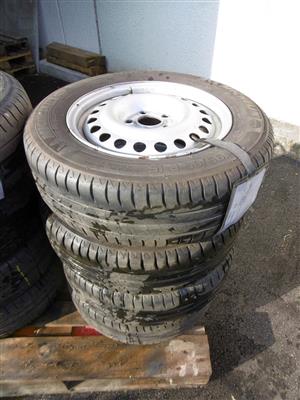 4 Reifen "Michelin Energy Saver" mit Felgen, - Cars and vehicles