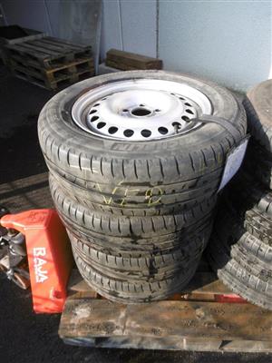 4 Reifen "Michelin Energy Saver" mit Felgen, - Cars and vehicles