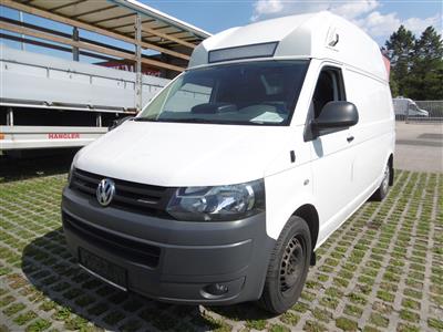 PKW "VW T5 Kastenwagen LR 2.0 TDI 4motion D-PF", - Fahrzeuge und Technik