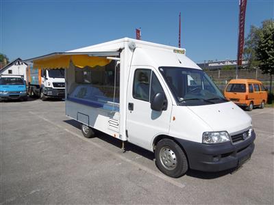 Spezialkraftwagen (Verkaufswagen) "Fiat Ducato" mit "Humer ASS330 Back-Cool-Snack Aufbau", - Macchine e apparecchi tecnici