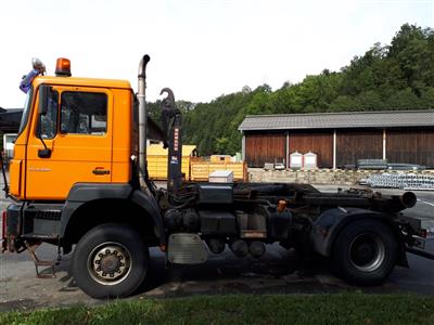 LKW "MAN 19.364 FALK Hakenlifter (Euro 3)", - Macchine e apparecchi tecnici